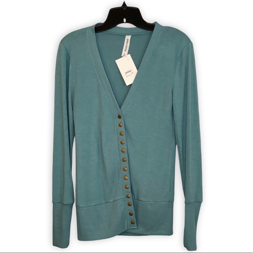 Zenana Teal Cardigan
